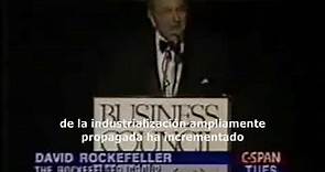 David Rockefeller en la Conferencia Internacional sobre la Población y el Desarrollo, El Cairo 1994