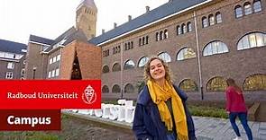 Een tour over de campus van de Radboud Universiteit