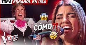INESPERADAS Audiciones a Ciegas en ESPAÑOL en The Voice USA