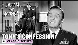 Dr. Bellows Makes Tony Sign A Confession | I Dream Of Jeannie