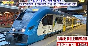 Pociąg Train Zug Koleje Śląskie 40127 S9 Częstochowa - Pyrzowice Lotnisko - Tarnowskie Góry Linia182