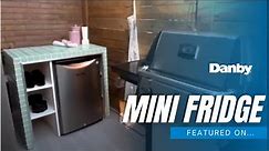 Danby Contemporary Classic Mini Fridge on HGTV's Backyard Builds!