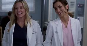 Stefania in Grey's Anatomy S14E08 pt.2 as 'Carina DeLuca'