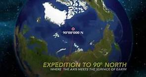 Trip to North Pole 90°
