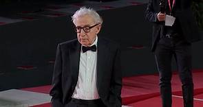 Woody Allen arrives for Coup De Chance screening at Venice Film Fest