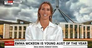 ‘It was an honour’: Emma McKeon awarded Young Australian of the Year 2024