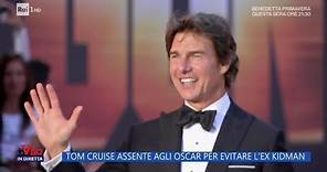 Tom Cruise assente agli Oscar per evitare l'ex Kidman - La Vita in diretta - 17/03/2023
