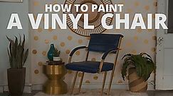 How to Spray Paint Vinyl | HGTV