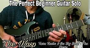 The Perfect Beginner Guitar Solo. The Wasp (Texas Radio & The Big Beat) Robbie Krieger & The Doors.