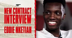 Eddie Nketiah on his new contract, the number 14, the 22/23 Premier League season and more!