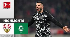 Guirassy & Undav unstoppable | VfB Stuttgart - Werder Bremen 2-0 | Highlights | MD 13 – Bundesliga