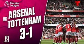 Highlights & Goals: Arsenal vs. Tottenham 3-1 | Premier League | Telemundo Deportes
