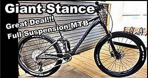2021 Giant Stance 27.5 Full Suspension Mountain Bike - Review, Specs, Details. Is it right for you?