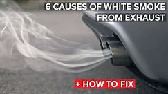 White Smoke From Exhaust 6 Causes & How To Fix - Can Bad Gas Cause White Smoke?