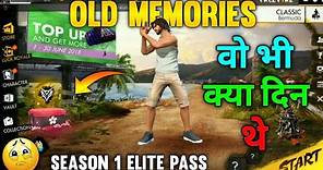 FREE FIRE OLD MEMORIES 2017🥺🔥