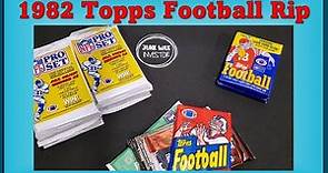 1982 Topps Football Rip | Lawrence Taylor and Ronnie Lott Rookie Card Hunt