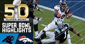 Super Bowl 50 Highlights | Panthers vs. Broncos | NFL