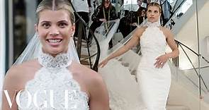 Sofia Richie’s Wedding Dress Fitting | Vogue