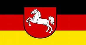 Bandera de Baja Sajonia (Alemania) - Flag of Lower Saxony (Germany)