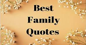 Top Quotes & Sayings About Your Family