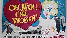 Oh, Men! Oh, Women! 1957 with Ginger Rogers, David Niven and Dan Dailey