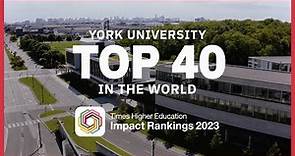 York University-THE Impact Rankings 2023