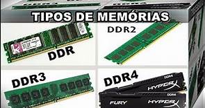 Dicas Para PC – Veja as Diferenças e Características das Memórias RAM DDR, DDR2, DDR3 e DDR4