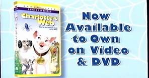 Charlotte's Web (1973) - Charlotte's Web 2 - Wilbur's Great Adventure (2003) Promo (VHS Capture)