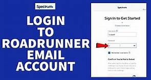 How to Login to Roadrunner Email Account (2022) | Roadrunner Webmail Login