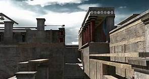 Knossos Palace Reconstruction Crete 3D