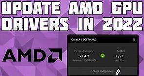 Update/Install AMD Graphics Drivers in 2022!