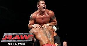 FULL MATCH - Randy Orton vs. Batista: Raw, Jan. 10, 2005