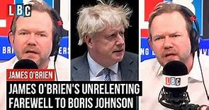 James O'Brien's farewell message to Boris Johnson | LBC
