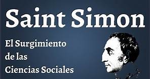 Saint Simon, Carateristicas y Periodos y de su Pensamiento