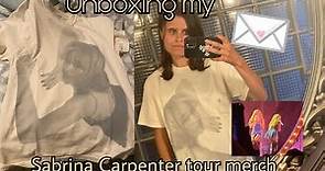 Unboxing My Sabrina Carpenter Tour Merch
