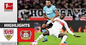 VfB Stuttgart - Bayer 04 Leverkusen 1-1 | Highlights | Matchday 14 – Bundesliga 2023/24