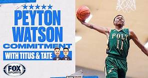 Five-Star Peyton Watson Commits to UCLA | FOX SPORTS