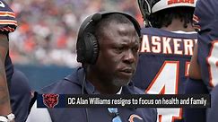 Rapoport: Alan Williams resigns to focus on health and family