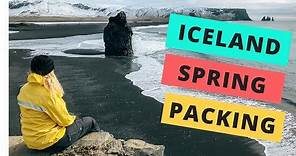 What to pack for a SPRING trip to Iceland (April + May)
