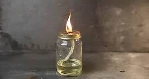 Come fare UNA LAMPADA ad OLIO Lampada ad olio Come creare una lampada ad olio fare candela olio I