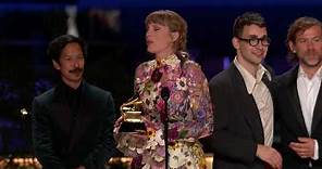 Taylor Swift Wins Album Of The Year | 2021 GRAMMY Awards Show Acceptance Speech