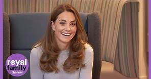 Duchess of Cambridge Talks To University Students About Mental Health