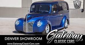 1941 Ford Panel Truck For Sale, Gateway Classic Cars - Denver #746