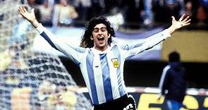 Mario Kempes - Argentina 1978 - 6 goals