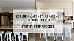 Kitchen Cabinets Replacing with Home Depot and other DIY updates. Step by Step process.