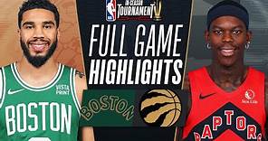 CELTICS at RAPTORS | NBA IN-SEASON TOURNAMENT 🏆| FULL GAME HIGHLIGHTS | November 17, 2023