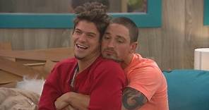 Big Brother - Caleb and Zach Cuddle - Live Feed Highlight