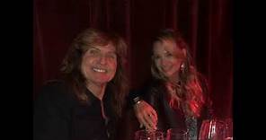 David Coverdale and his current wife Cindy Coverdale (family)