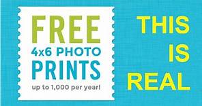 Get FREE PRINTS with this app