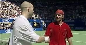 Andre Agassi vs Arnaud Clement 2001 Australian Open Final Highlights